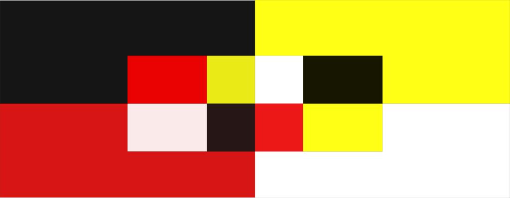 Black Yellow Red White - banner of the network